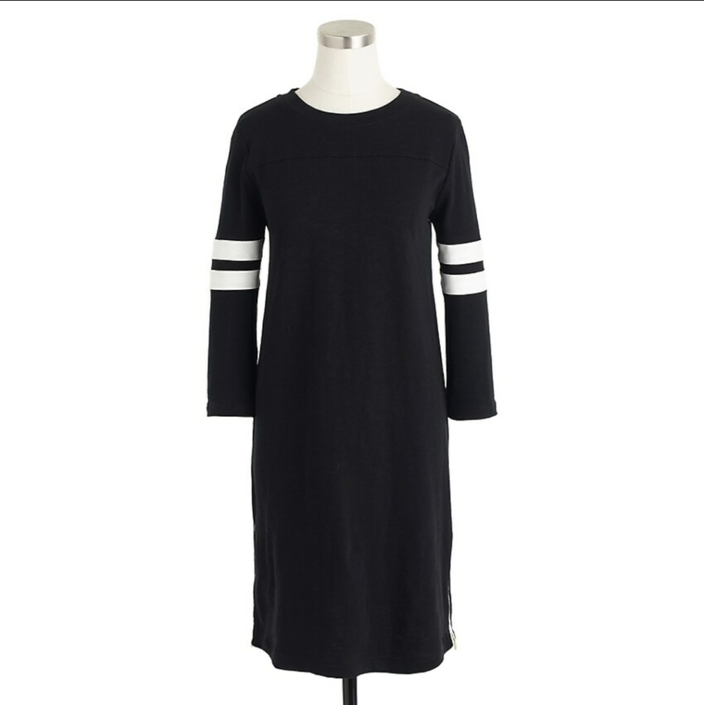 J.crew Side zip varsity dress xxs